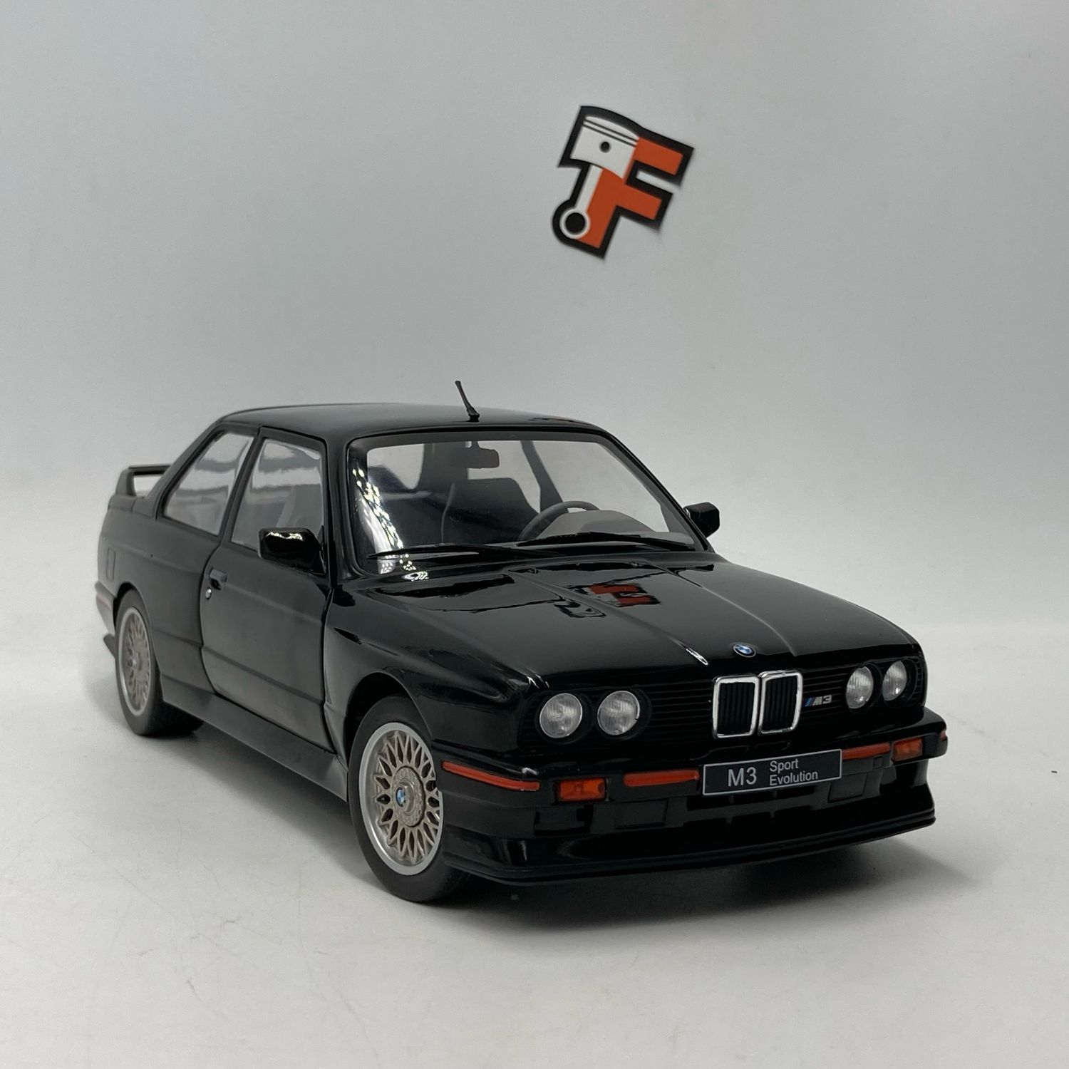 BMW E30 Sport EVO 1990 Black