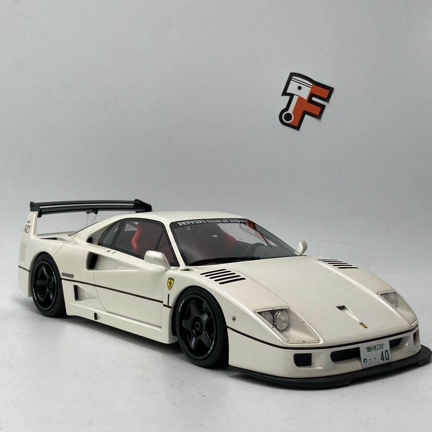 Ferrari F40 LBWK White
