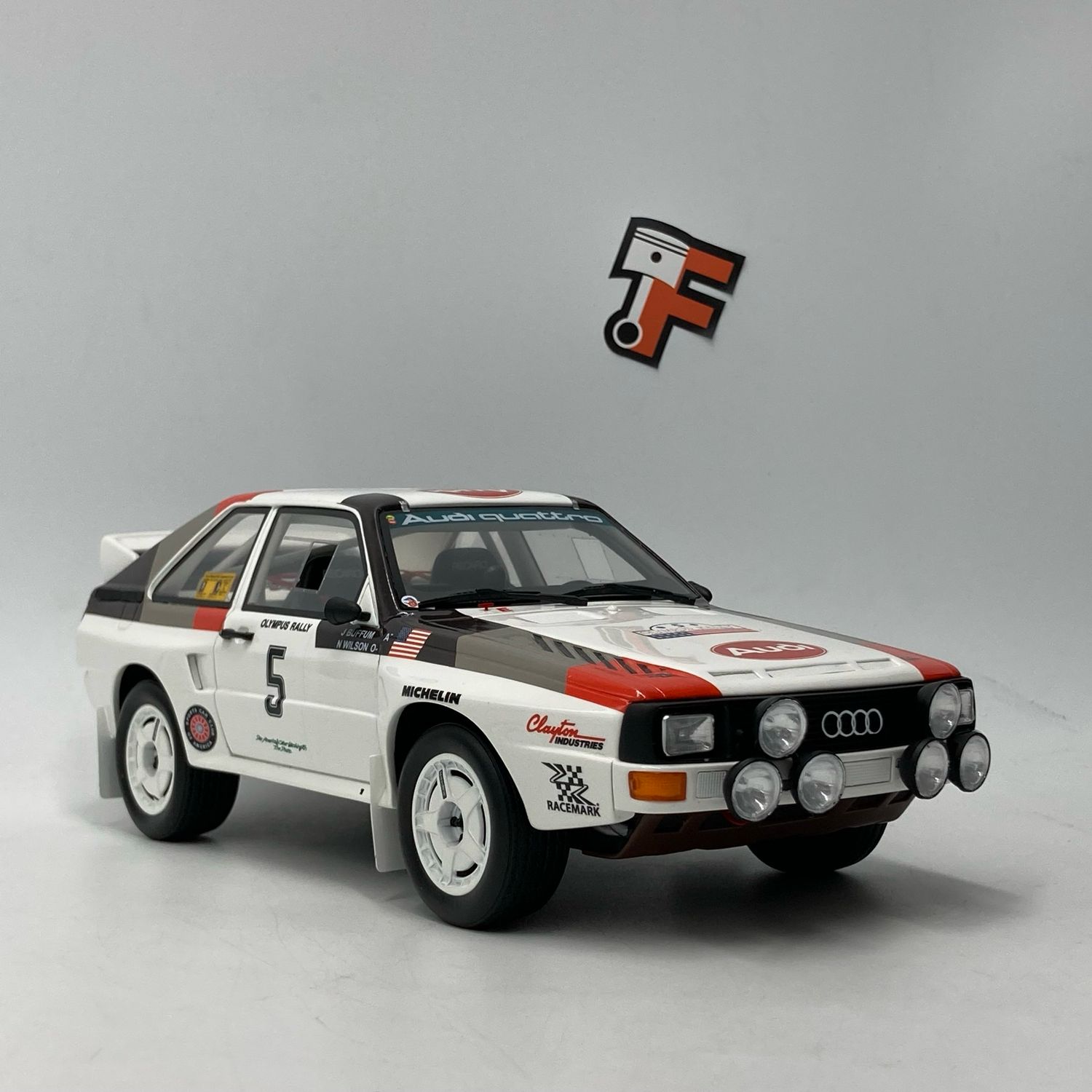 Audi Quattro Sport Olympus Rally 1986