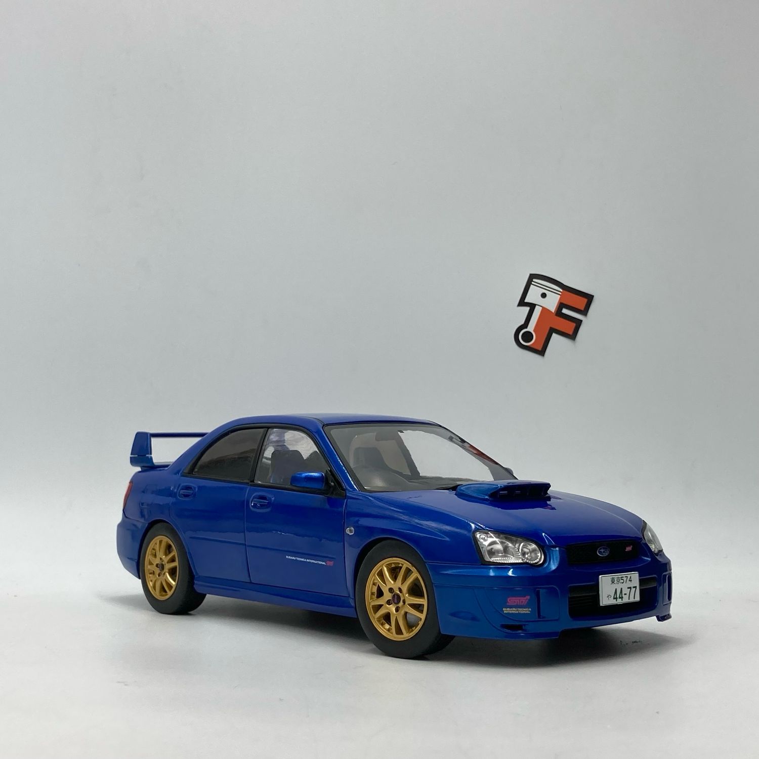 Subaru Impreza WRX STI Sonic Blue 2003