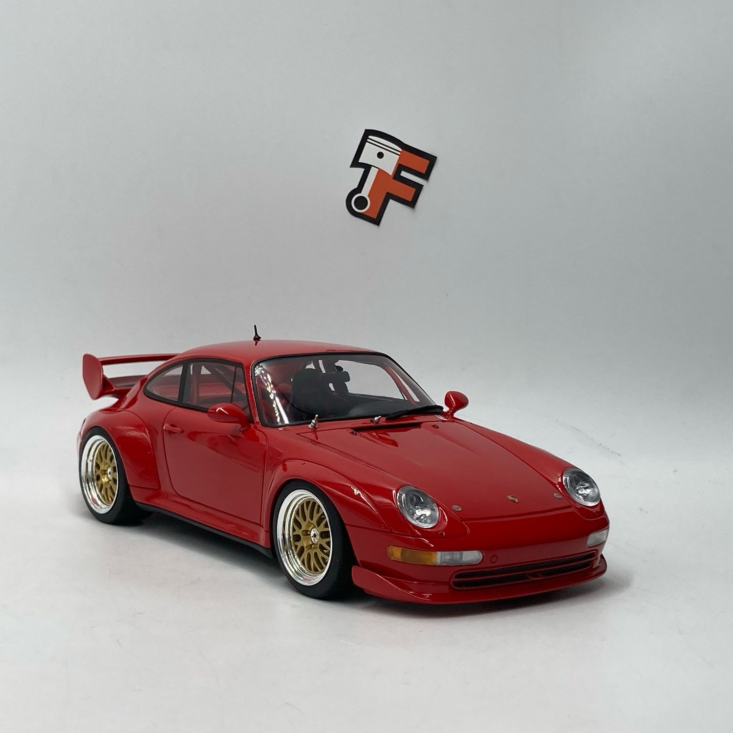 Porsche 911 993 3.8 RSR Red 1996