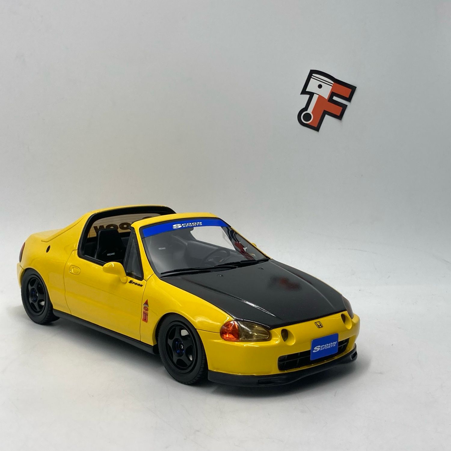 Honda Civic Del Sol Spoon Yellow