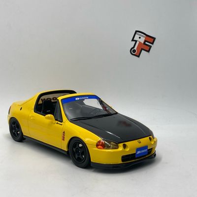 Honda Civic Del Sol Spoon Yellow
