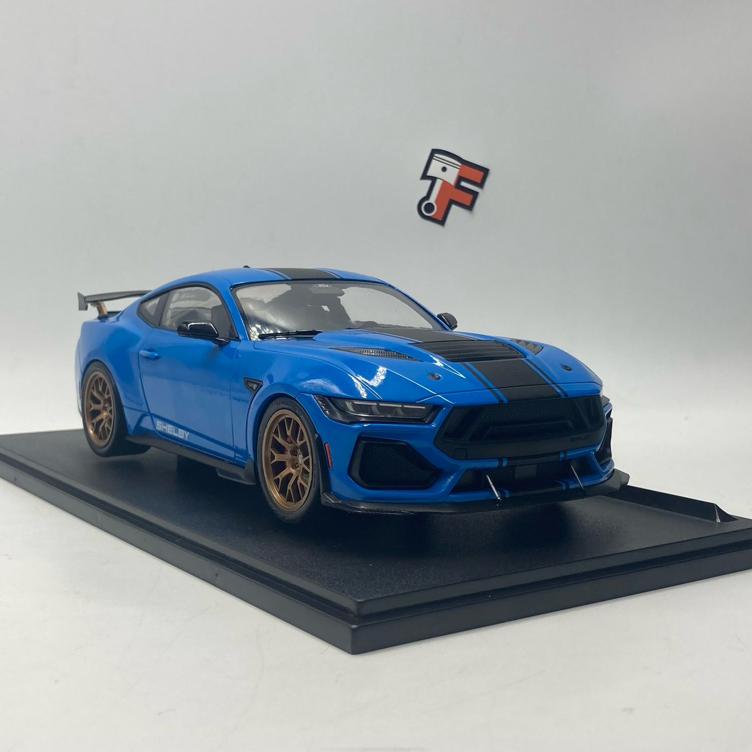 FORD SHELBY MUSTANG SUPER SNAKE GRABBER BLUE METALLIC  2024