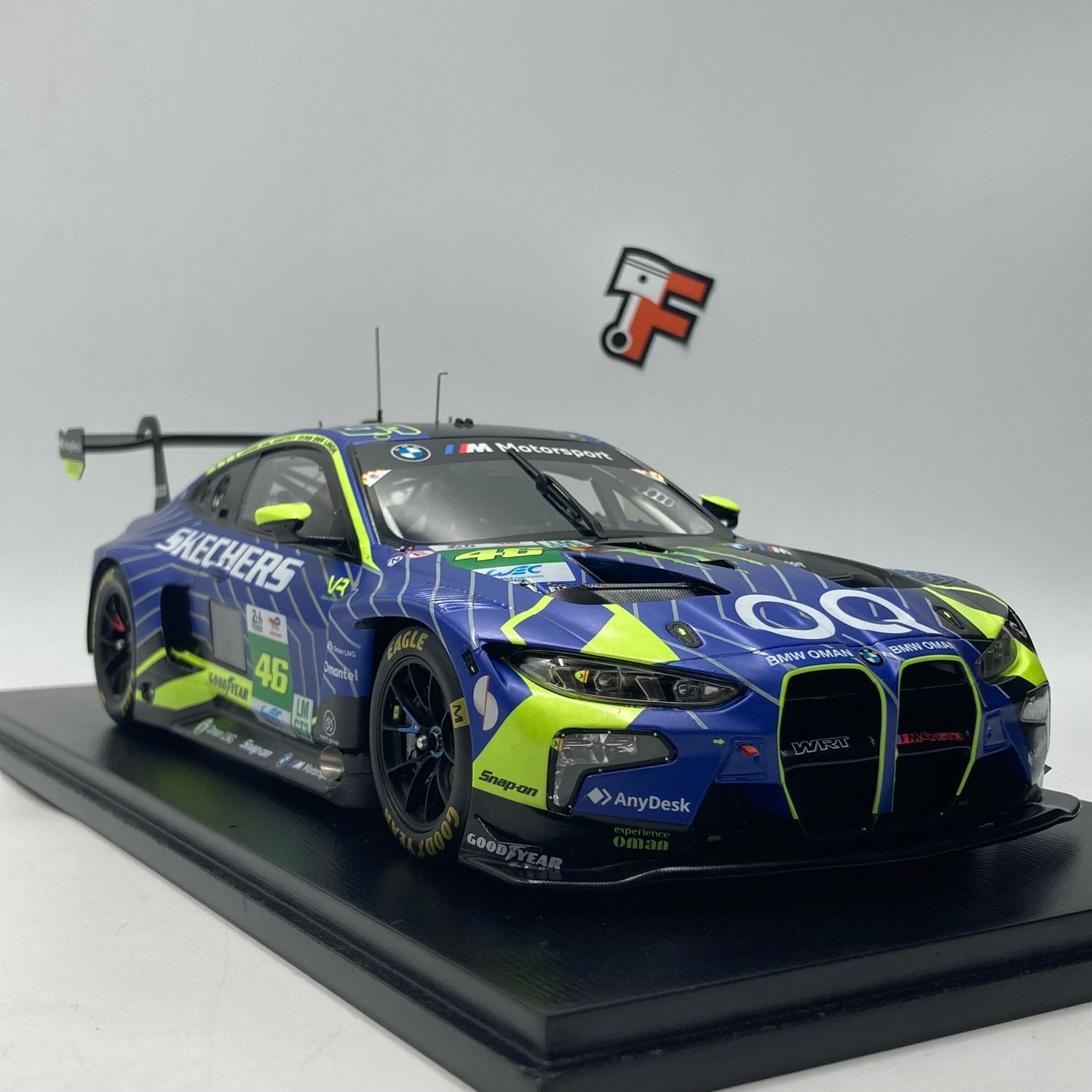 BMW M4 LMGT3 Team WRT #46 Le Mans 2025