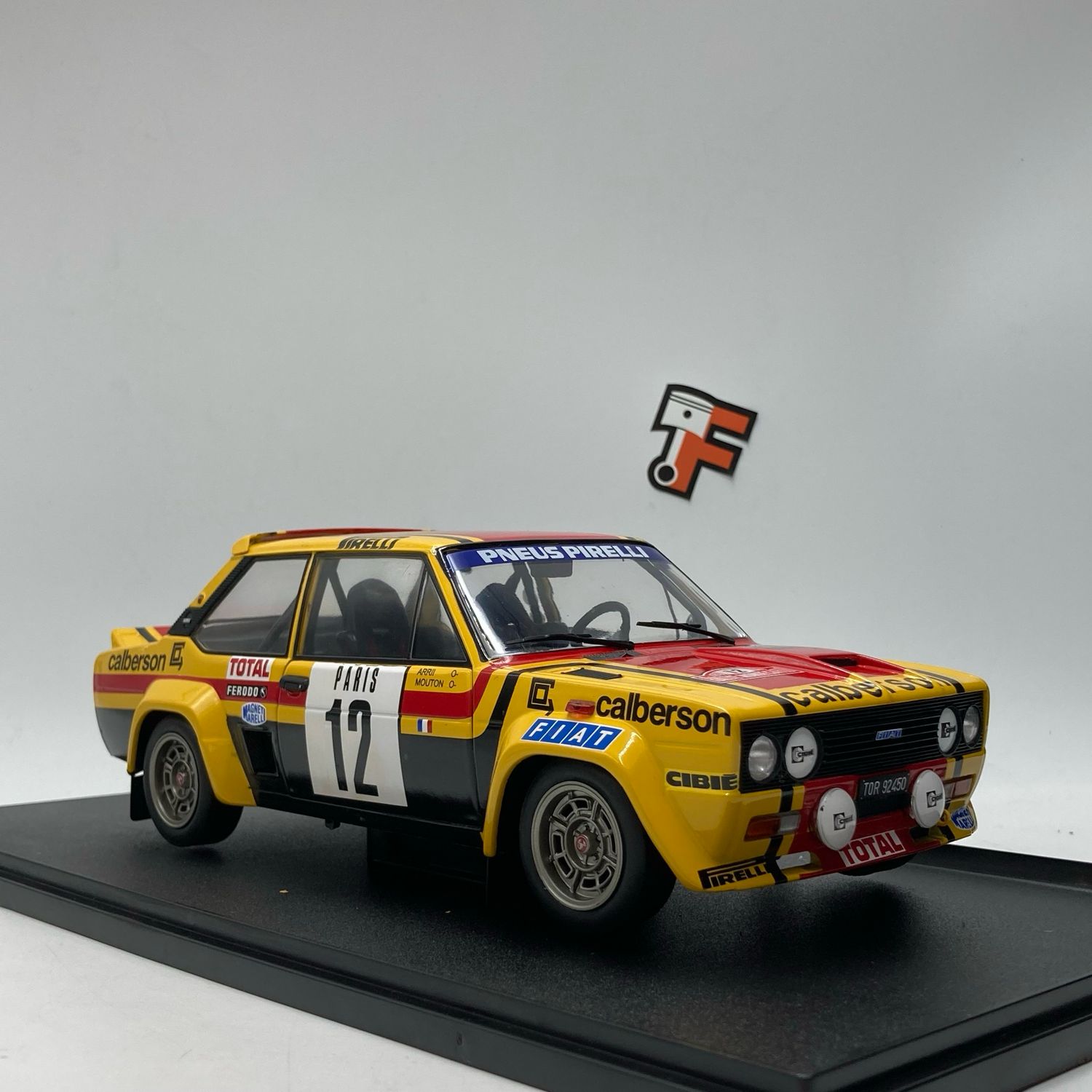 Fiat 131 Abarth #12 Rallye Monte Carlo 1980