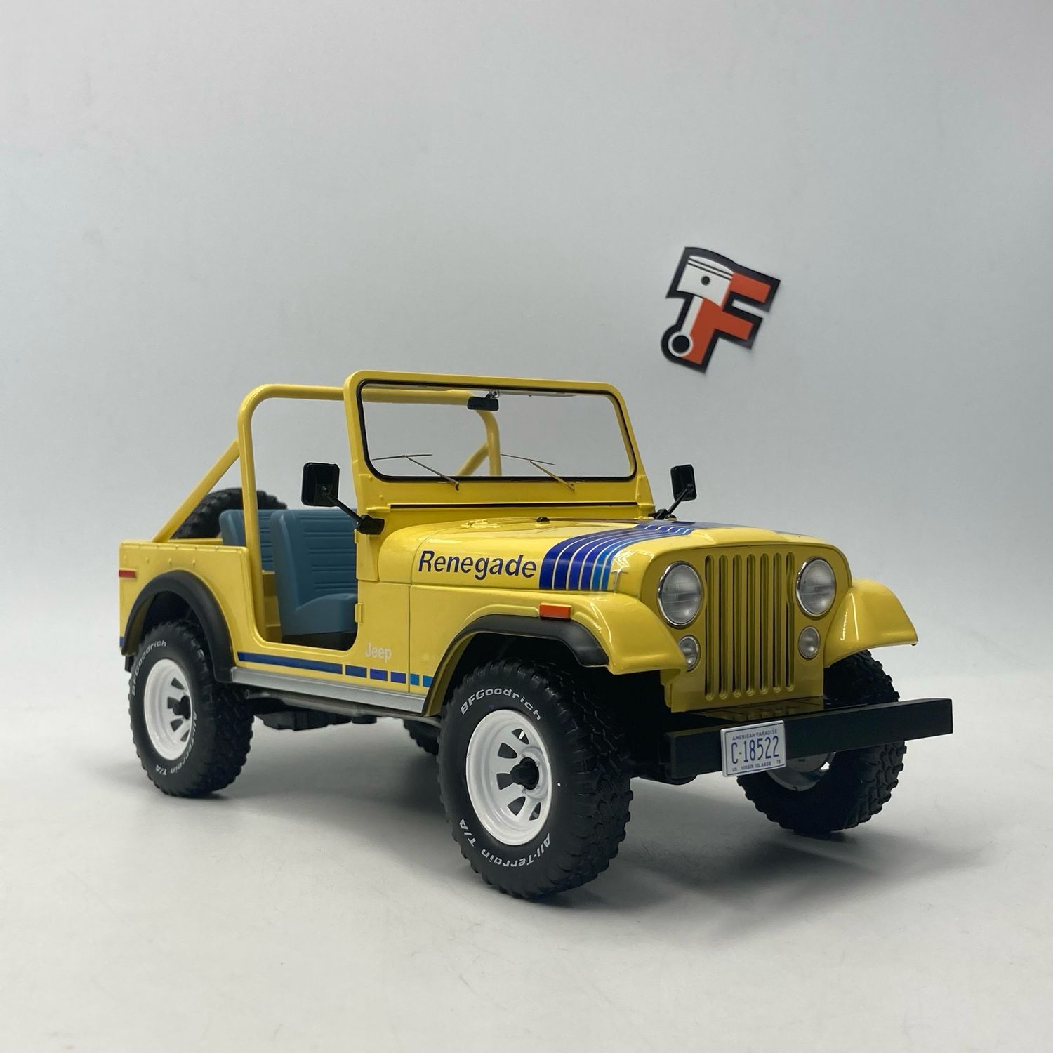 Jeep CJ-7 Renegade Yellow