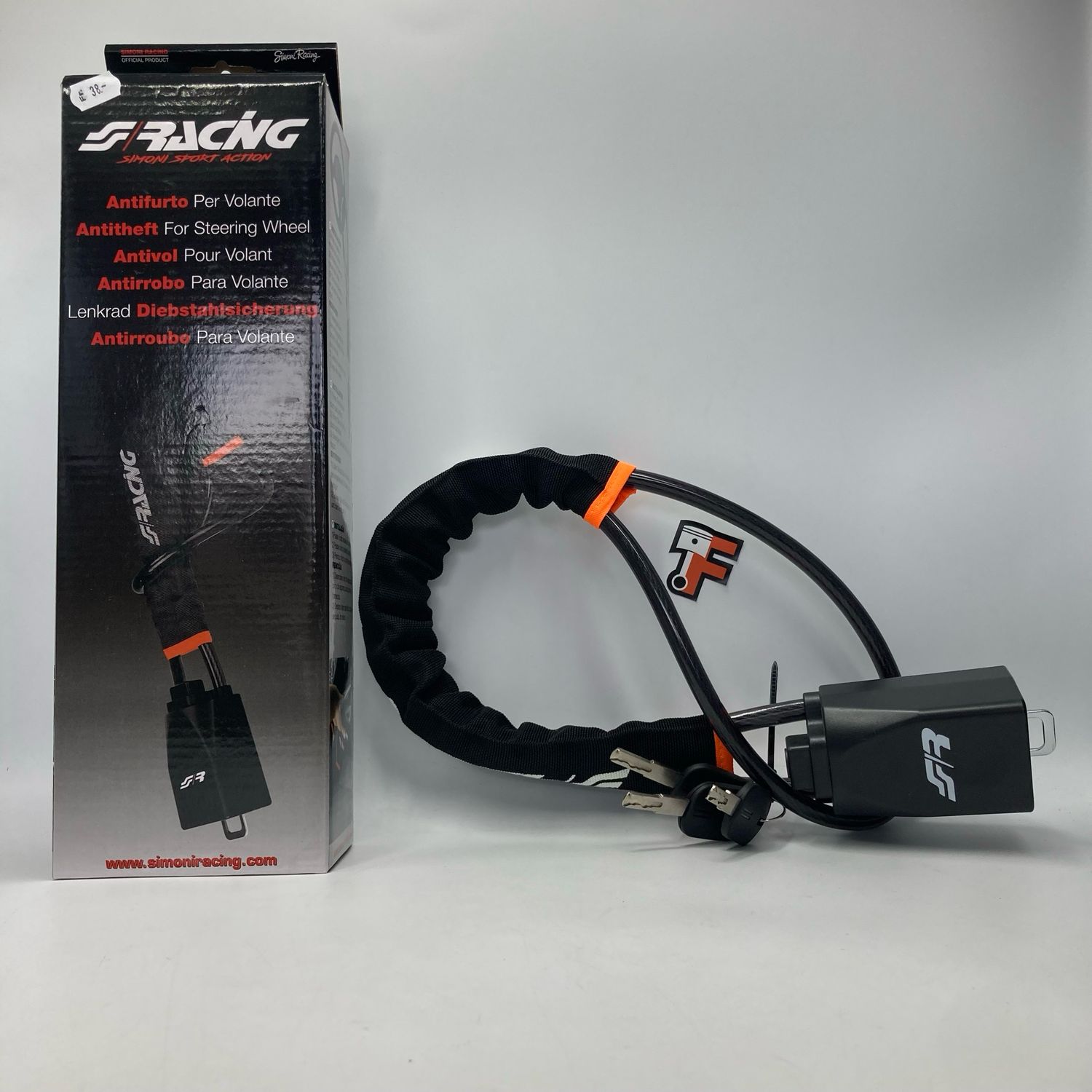 Antivol Pour Volant Racing Simoni Sport Action