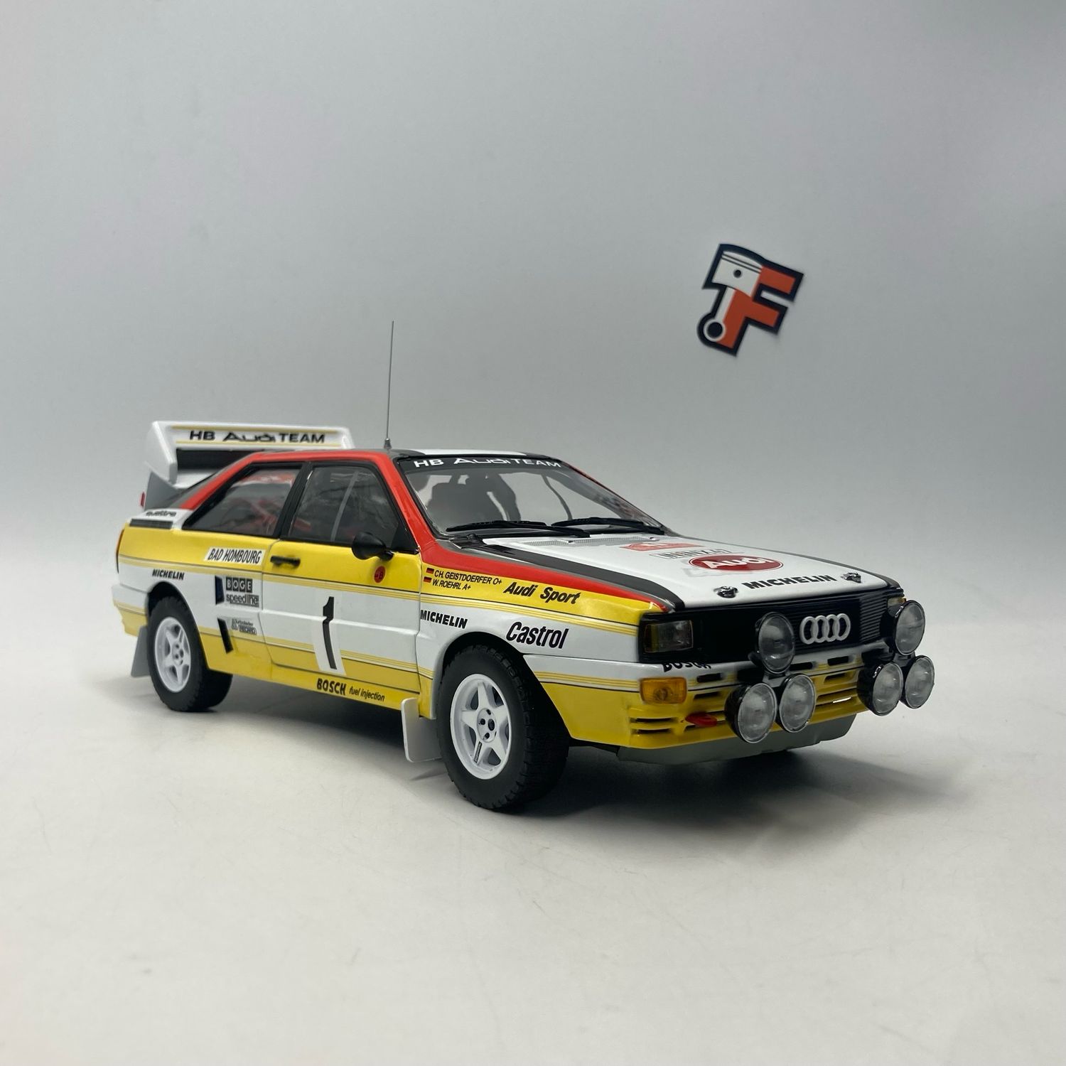 Audi Quattro A2 Winner Rallye Monte-Carlo 1984 #1