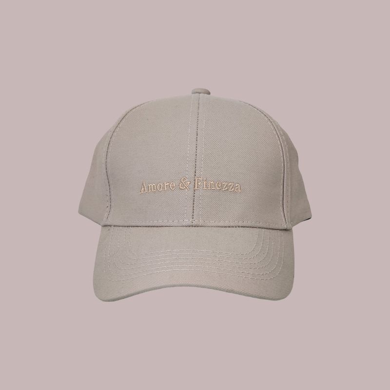 CASQUETTE COTON PIQUÉ BEIGE
