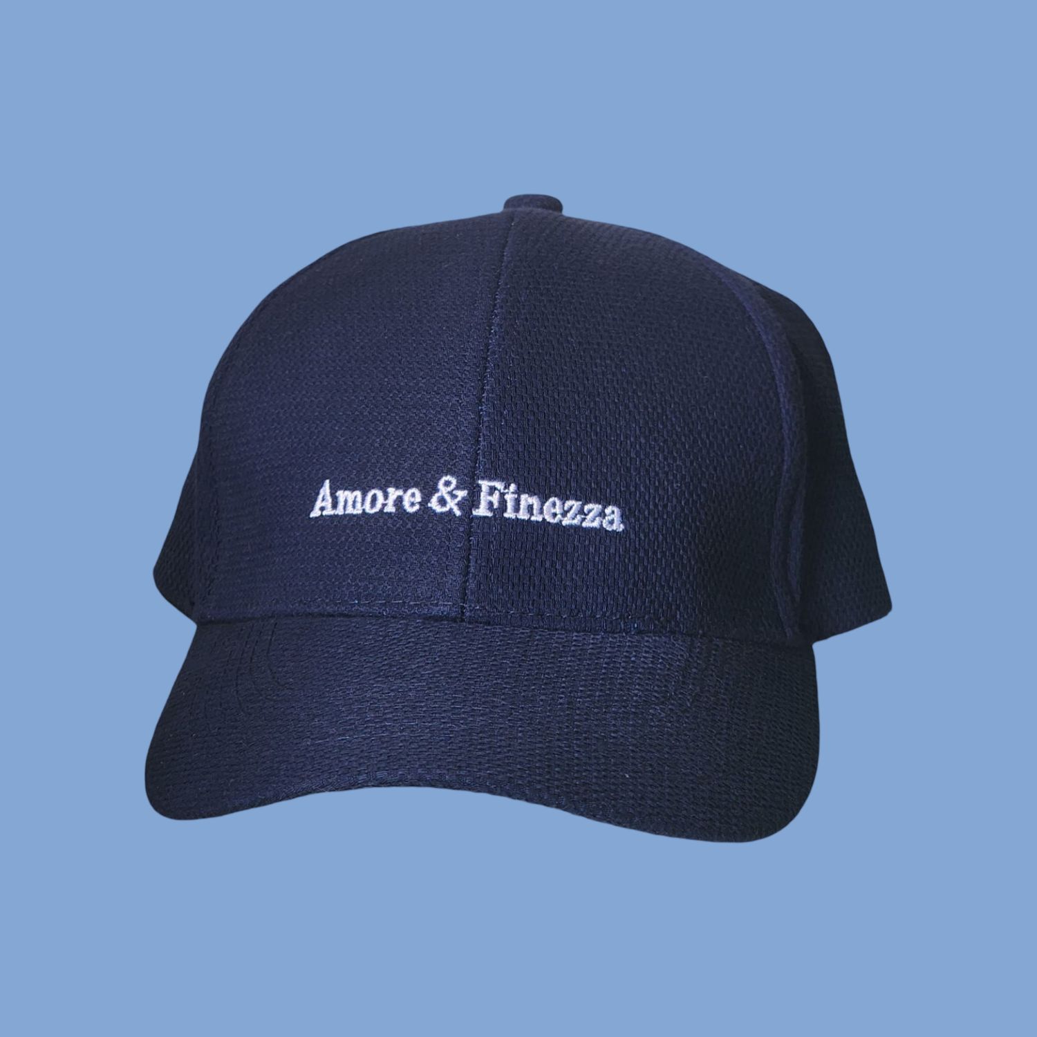 CASQUETTE COTON PIQUÉ BLEU NUIT