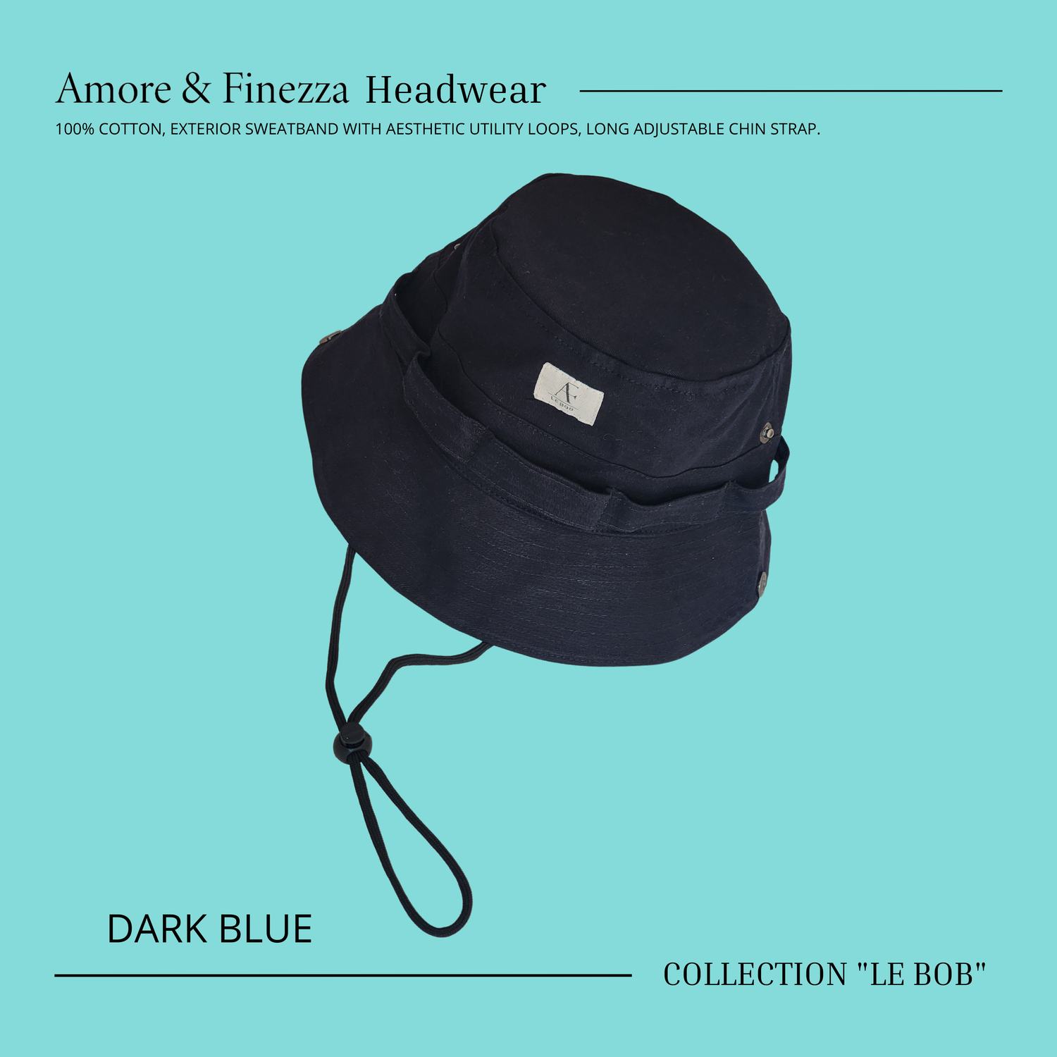 BOB COTON BLEU NUIT