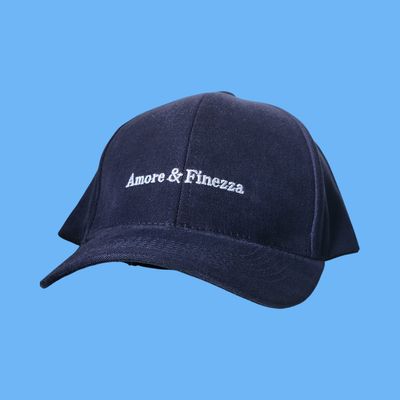 CASQUETTE COTON BLEU NUIT