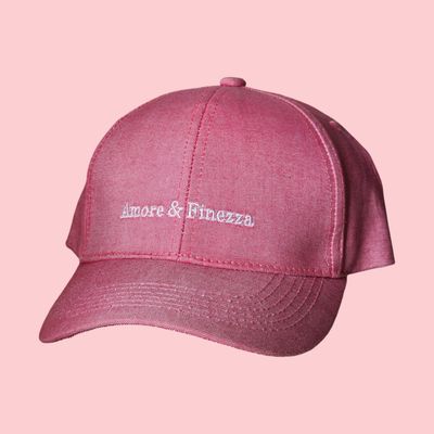 CASQUETTE COTON ROSE