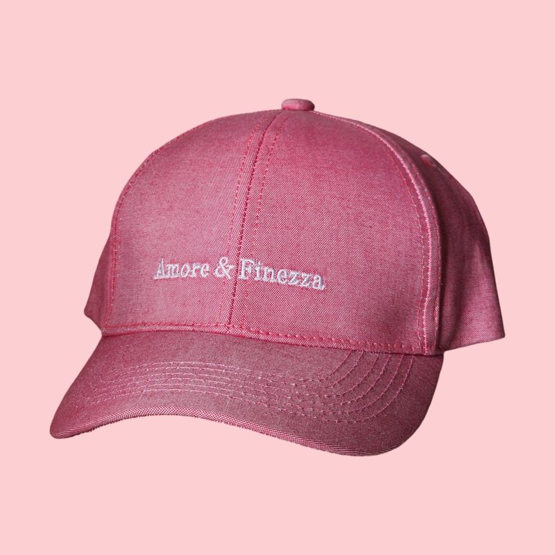 CASQUETTE COTON ROSE