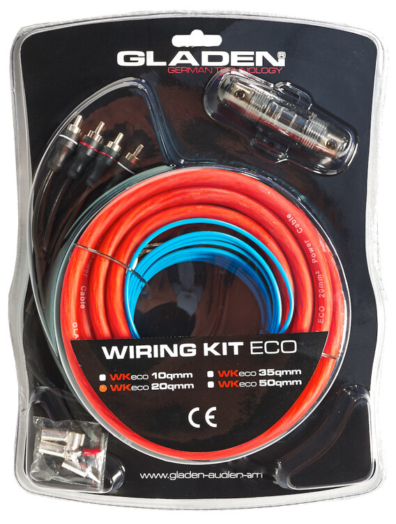 GLADEN Wiring Kit - WK-20 mm(4GA)
