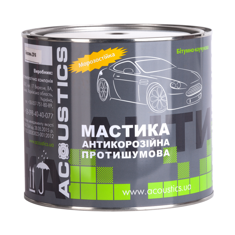 ACOUSTICS (M) AP (mastic)