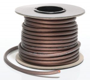 AUDIO-SYSTEM 20 mm² BROWN - დენის კაბელი (99.9 % OFC, Made in Germany)