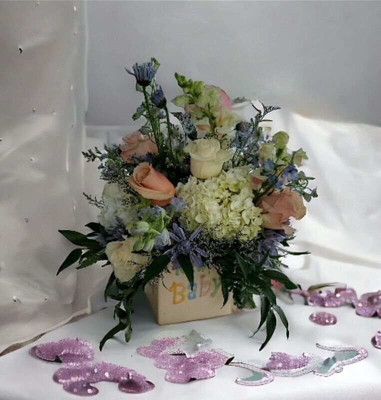 Bundle of Joy: Baby Floral Arrangement