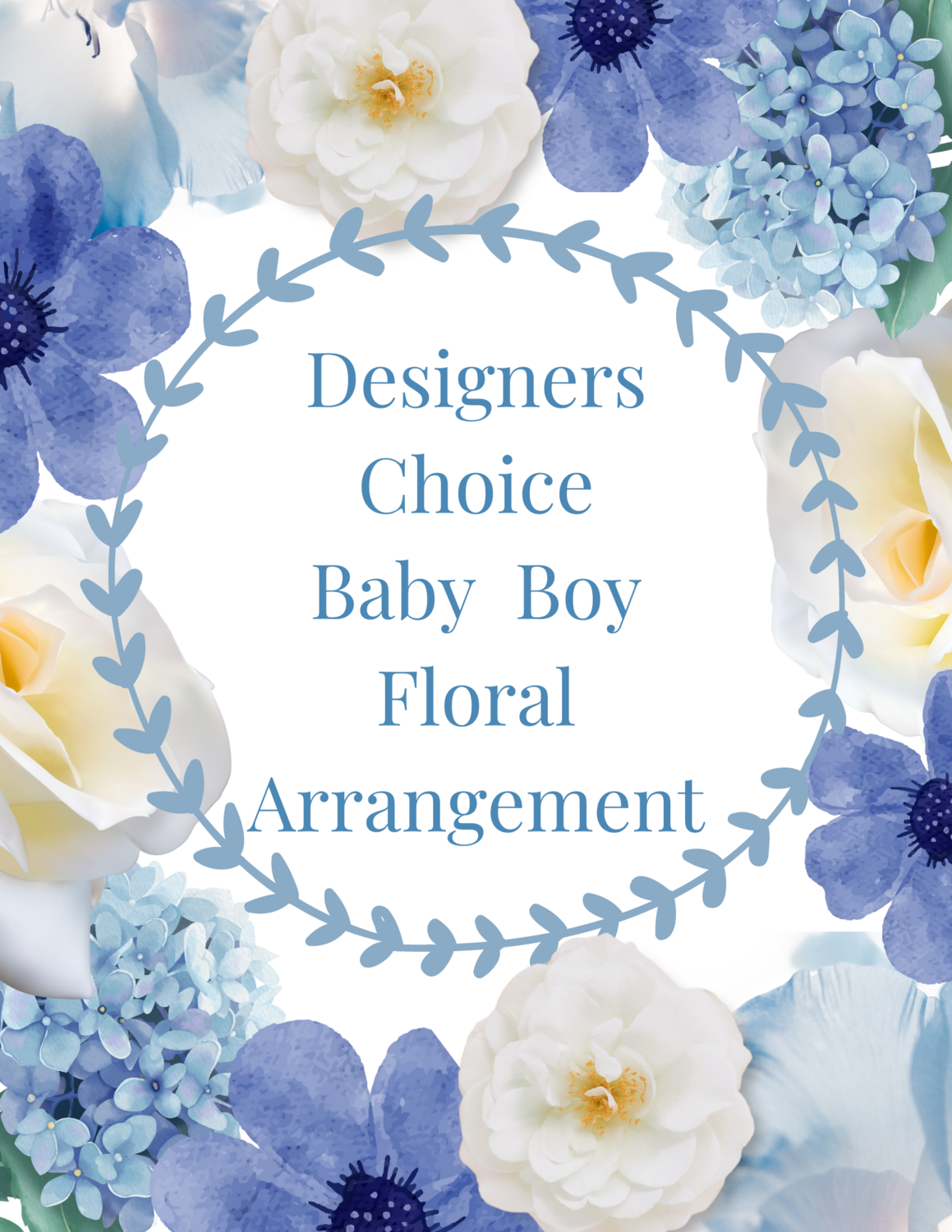 Little Price: Designer's Choice Baby Boy Arrangement