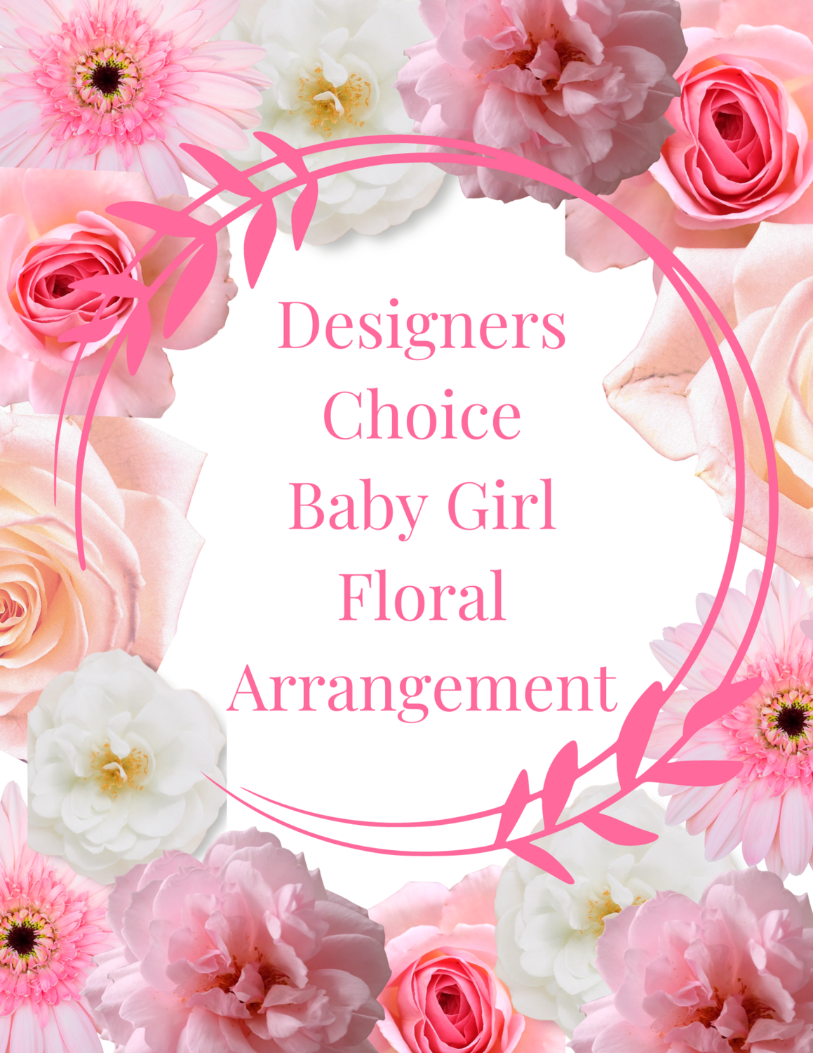 Little Princess: Designer's Choice Baby Girl Arrangement
