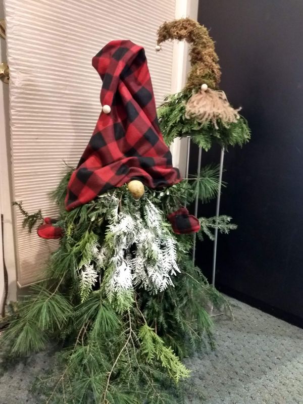 Rustic Holiday Gnome (two options)