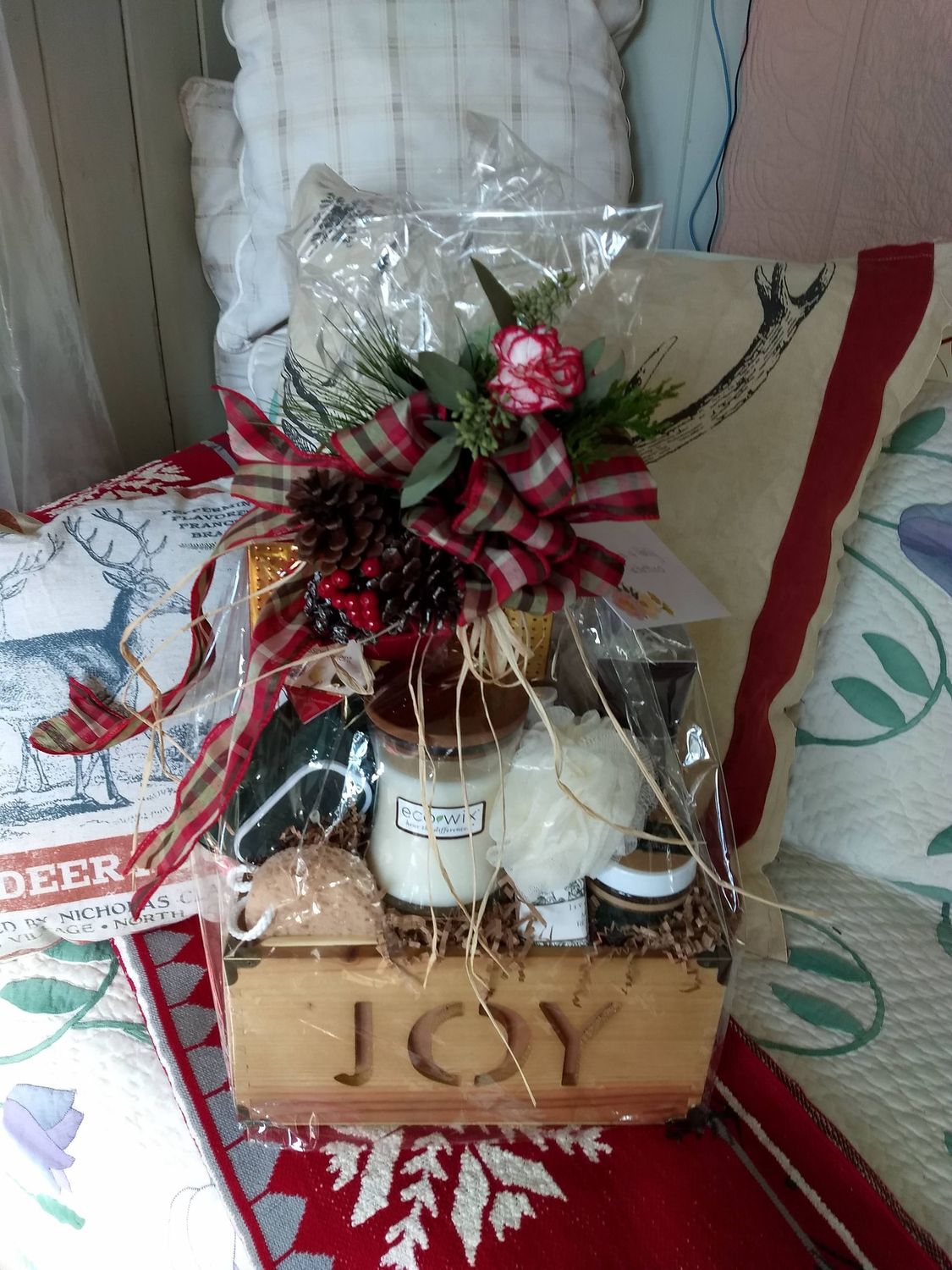 Holiday Spa Gift Basket
