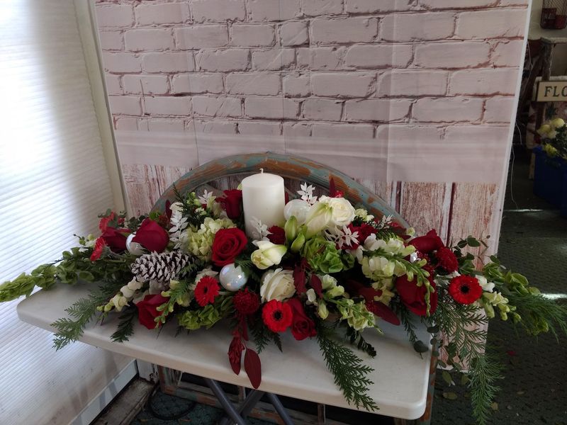 Large Candle Centerpiece