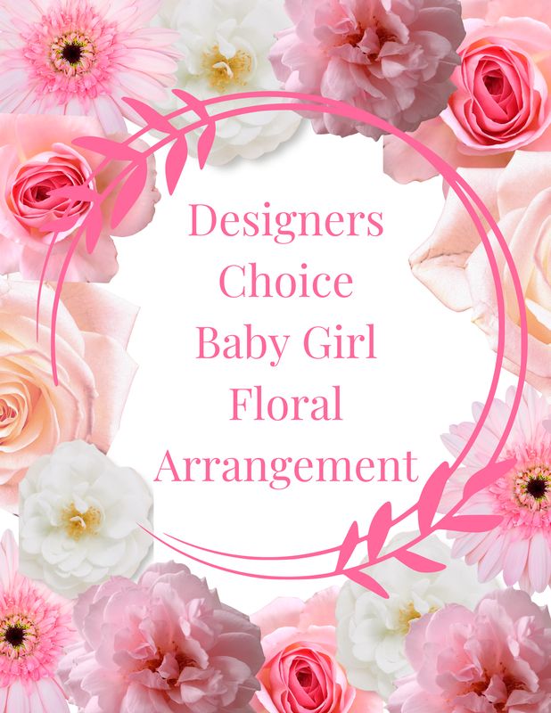 Little Princess: Designer's Choice Baby Girl Arrangement