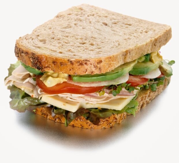 Klappstulle Schwarzbrot mit...