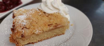 Rhabarber-Streuselkuchen