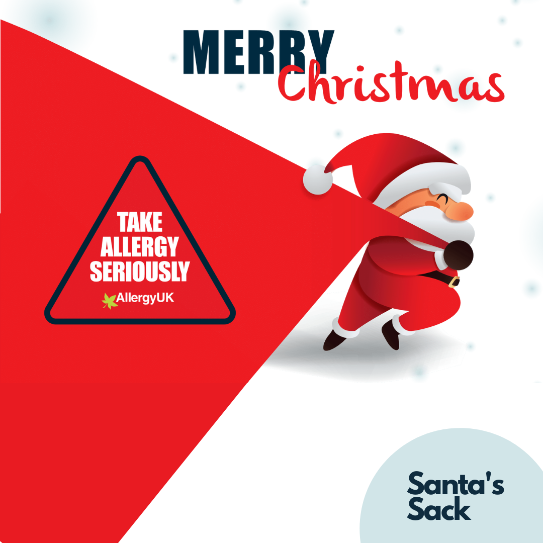 Allergy UK Santa's Sack Christmas Cards (10 pack)
