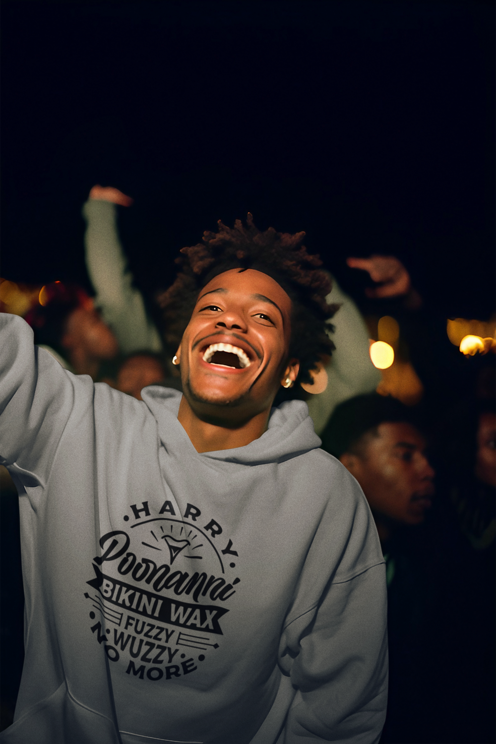 Fuzzy Wuzzy No More Unisex Hoodie