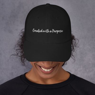 Created with a Purpose Dad hat