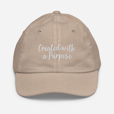 Youth Created with a Purpose baseball cap