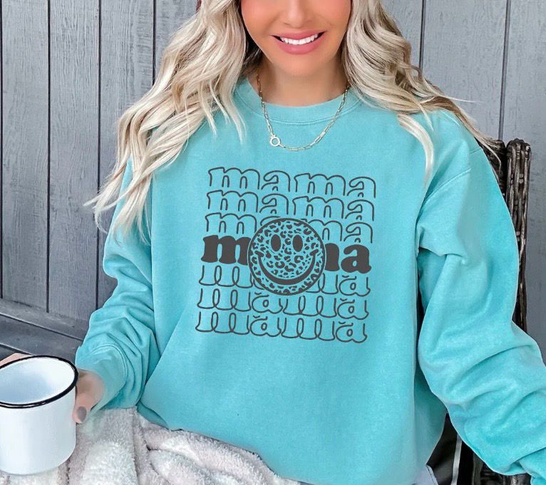 Brown Smiley Mama