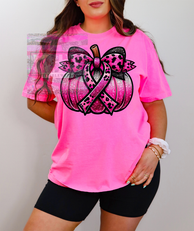Pink Ribbon Pumpkin (1)