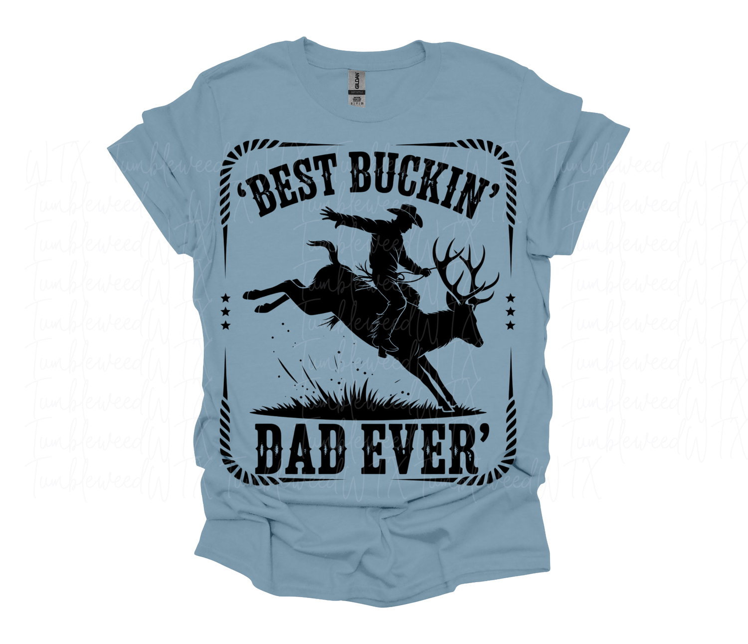 Buckin Dad black
