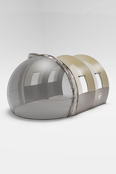 3m Dome Extension Tunnel Tent  (free delivery worldwide DDP)