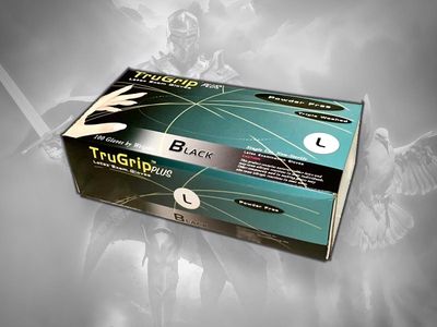 TruGrip plus- Black Latex