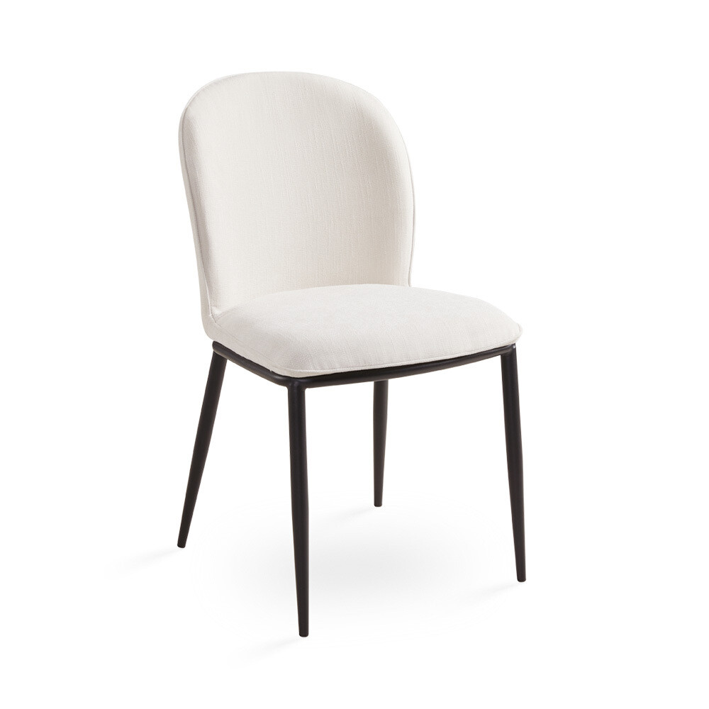 ANGIE DINING CHAIR - IVORY LINEN