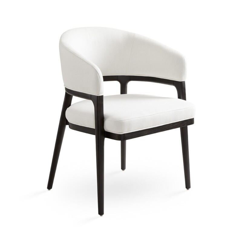 ERICA DINING CHAIR - WHITE LINEN