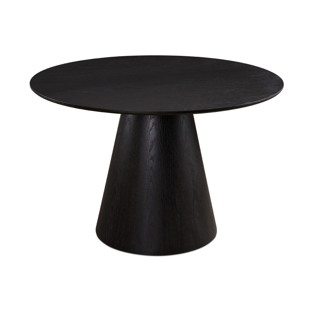 JAGGER DINING TABLE - BLACK WOOD