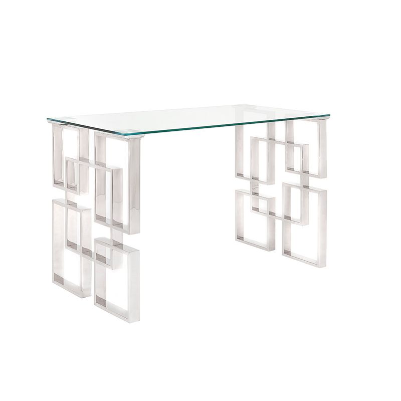 LAGUNA DESK - STAINLESS STEEL