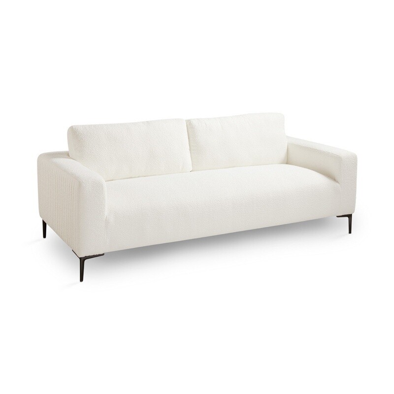 FRANCO SOFA - WHITE BOUCLE