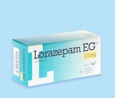 Lorazepam 2.5 MG kopen