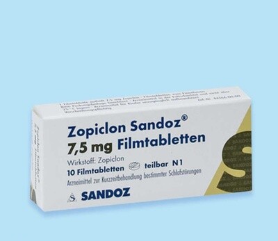 Zopiclon 7.5 MG online kopen - Dit medicijn bestellen zonder recept of voorschrift met iDeal of via Bancontact betalen - Geen bitcoin of creditcard - Betrouwbaar en goede reviews in Nederland en België. 
