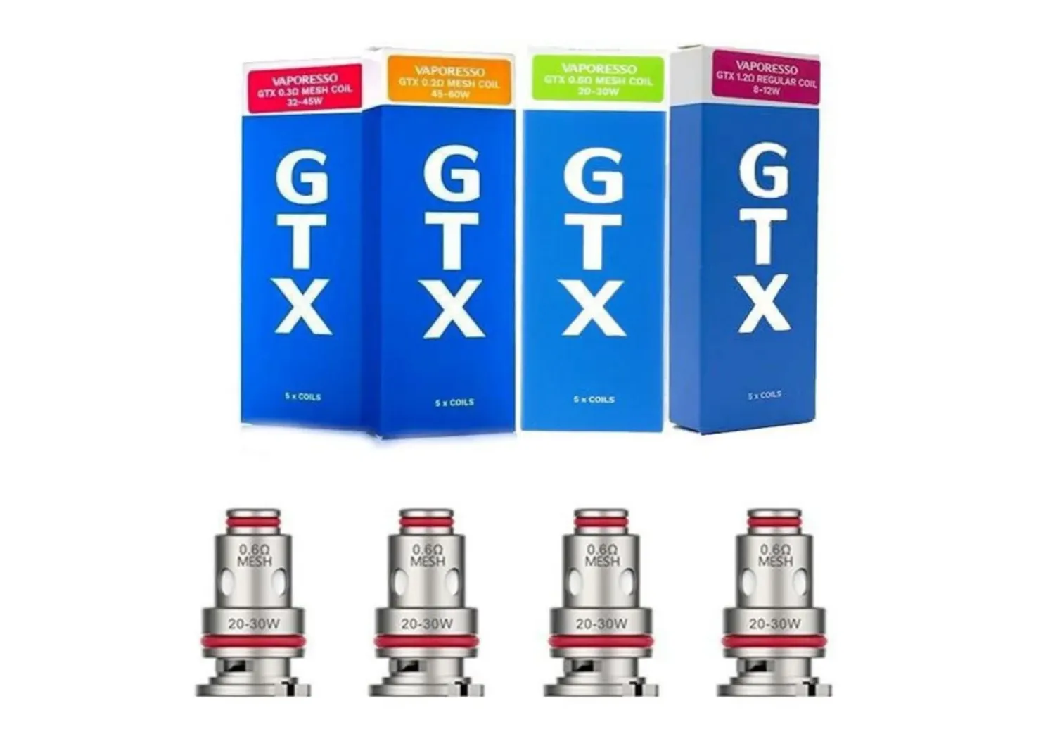 Vaporesso GTX Coil New Version (Pack 5)