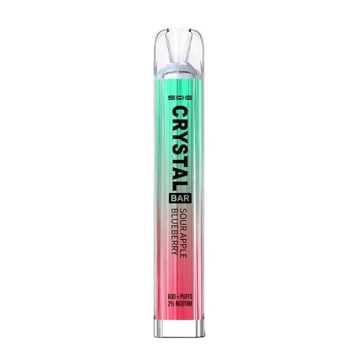 SKE Crystal Bar Disposable Vape - Sour Apple &amp; Blueberry