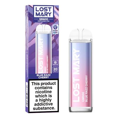 LOST MARY QM600 Disposable Vape - Blue Razz Cherry